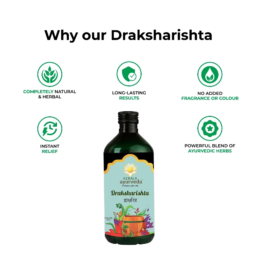 Kerala Ayurveda Draksharishtam, 450 ml-6.webp